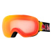 Lyžiarske okuliare RED BULL SPECT BENT-01REX, black brown with red mirror Photochrome S1-3