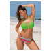 Swimwear Saba M-701 Green-pink