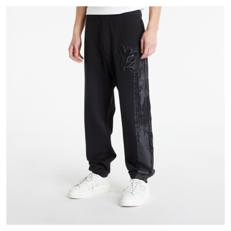 Kalhoty Y-3 Graphic Logo French Terry Pants Black L