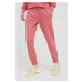 Tepláky Polo Ralph Lauren dámske, ružová farba, jednofarebné
