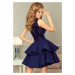 Luxusné tmavo modré šaty CHARLIE 200-2