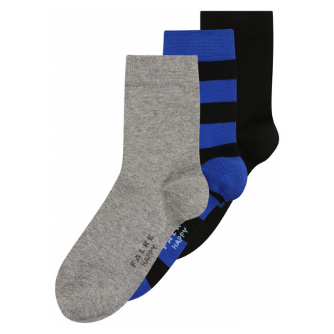 FALKE Ponožky  modrá / sivá melírovaná / čierna