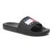 Tommy Jeans Šľapky Pool Slide Ess EM0EM01191 Čierna