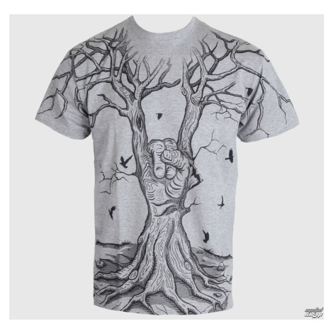 tričko ALISTAR Rock On Tree sivá