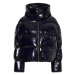 Bunda - Tommy Hilfiger GLOSSY DOWN PUFFER JACKET modrá