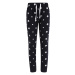 SF (Skinnifit) Detské pyžamové nohavice so vzorom - Tmavomodrá / biela