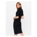 Calvin Klein Úpletové šaty K20K205751 Čierna Regular Fit