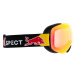 Lyžiarske okuliare RED BULL SPECT BENT-01REX, black brown with red mirror Photochrome S1-3