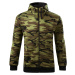 Malfini Camo Zipper Pánska mikina C19 camouflage green