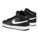 Nike Sneakersy Court Vision Mid CD5436 001 Čierna