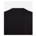 Tričko Karl Lagerfeld Jeans Klj Regular Curved Hem Tee Black