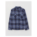 LC Waikiki Plaid Long Sleeve Boy's Shirt