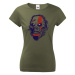 Dámské tričko s potlačou rozzúrenej gorile - originálné a štýlové tričko