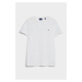 TRIČKO GANT SLIM PIQUE SS T-SHIRT WHITE