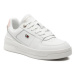 Tommy Hilfiger Sneakersy Flag Basket Sneaker FW0FW08081 Écru