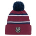 Colorado Avalanche detská zimná čiapka Jacquard Cuffed Knit With Pom