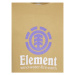 Element Tričko Vertical Ss ELYZT00152 Béžová Regular Fit