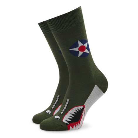 Heel Tread Ponožky Vysoké Unisex P40 Zelená