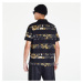 Versace Jeans Couture R Print Stripes Logo B Polo T-Shirt Black/ Gold