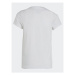Adidas Tričko Essentials Big Logo Cotton T-Shirt IC6121 Biela Slim Fit