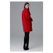 Červený oversize kabát M625 Red
