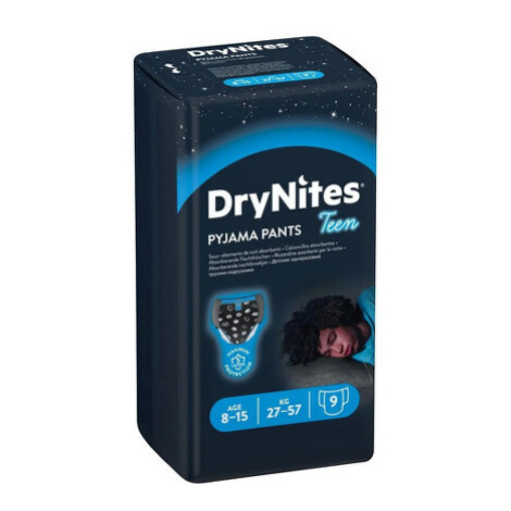 HUGGIES DryNites large pre chlapcov 8-15 rokov 9 kusov