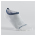 Športové ponožky RS 160 nízke biele s motívom 3 páry