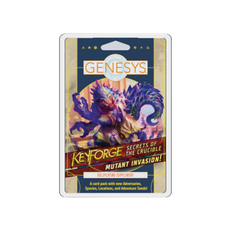 Fantasy Flight Games Genesys RPG Keyforge Secrets of the Crucible: Mutant Invasion