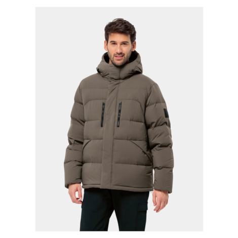 Jack Wolfskin Vatovaná bunda Roemertor 1207421 Hnedá Regular Fit