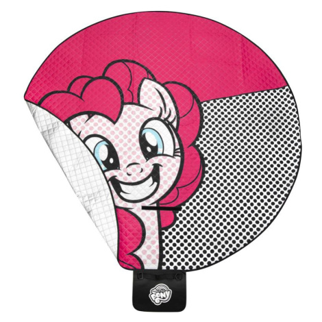 Spokey HASBRO PICNIC PIUMA Picnic blanket guľatá, pink, priemer 150 cm, zn. MY LITTLE PONY