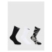 Ponožky Diesel Skm-Hermine-Threepack Socks Čierna