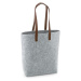 BagBase Plstená taška BG738 Grey Melange