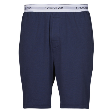 Calvin Klein Jeans  SLEEP SHORT  Šortky/Bermudy Námornícka modrá