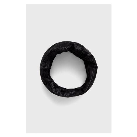 Šál komín Dakine dámsky, čierna farba, vzorovaný