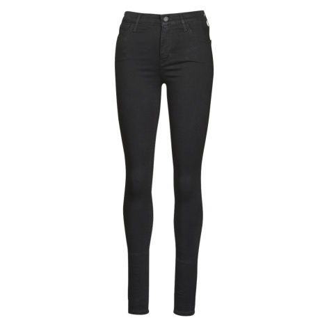 Levis  720 HIRISE SUPER SKINNY  Džínsy Skinny Čierna Levi´s