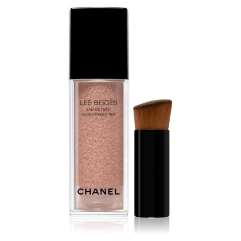 Chanel Les Beiges Water-Fresh Tint ľahký hydratačný make-up s aplikátorom odtieň Medium Plus