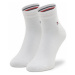 Tommy Hilfiger Súprava 2 párov kotníkových ponožiek unisex 342025001 Biela