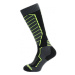 Lyžiarske podkolienky (ponožky) BLIZZARD Profi ski socks, black anthracite signal yellow