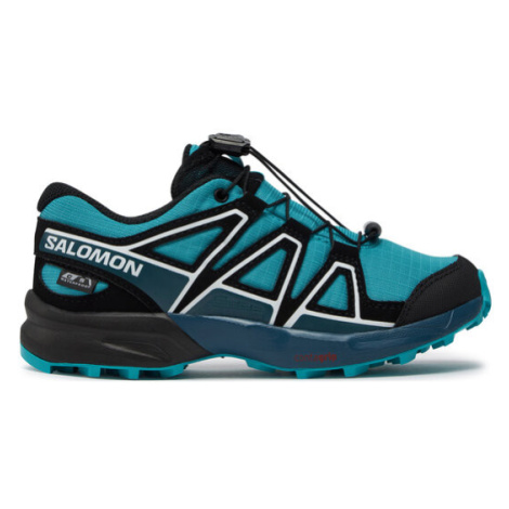 Salomon Bežecké topánky Speedcross Waterproof L47457800 Modrá