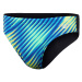 Speedo allover digital 7cm brief black/true cobalt s - uk32