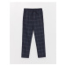 LC Waikiki Plaid Boys' Pants with Elastic Waist