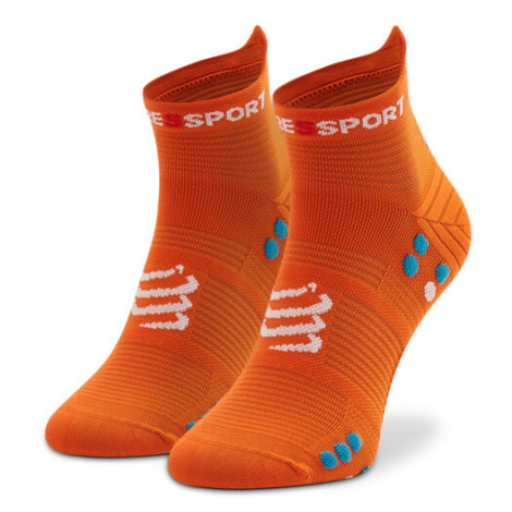 Compressport Ponožky Vysoké Unisex Pro Racing Socks V4.0 Run Low XU00047B_410 Oranžová