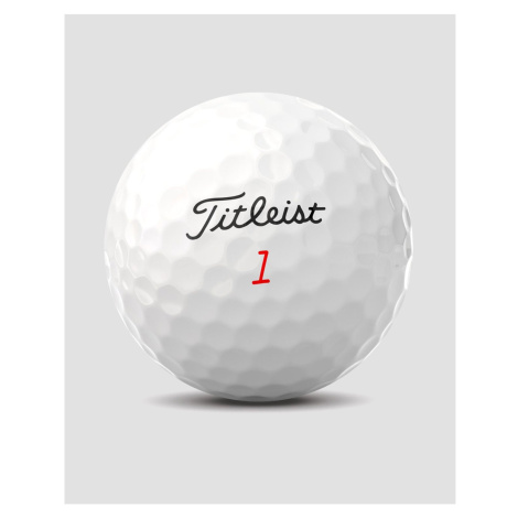 Biele Golfové Loptičky Titleist New 2024 Trufeel 12 Kusov