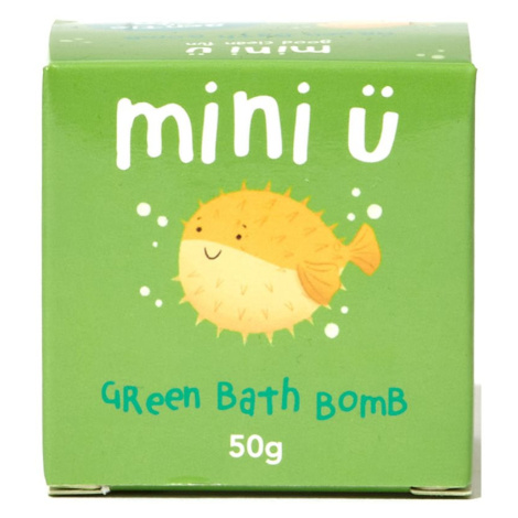 Mini-U Bath Bomb Green šumivá guľa do kúpeľa