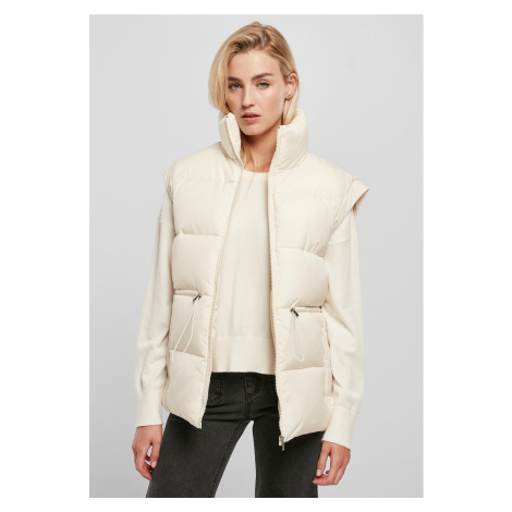 Women's Puffer Vest whitesand Urban Classics