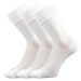 Lonka Eli Unisex ponožky - 3 páry BM000000575900100415 biela