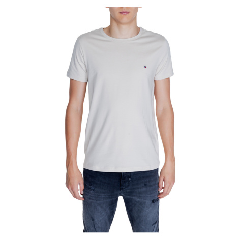 Tommy Hilfiger  STRETCH SLIM FIT TEE MW0MW10800  Polokošele s dlhým rukávom Béžová