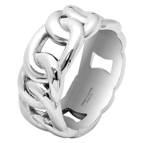 Pierre Lannier Výrazný oceľový prsteň Roxane BJ09A310 52 mm