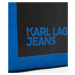 Taška Karl Lagerfeld Jeans Ns Canvas Tote Modrá