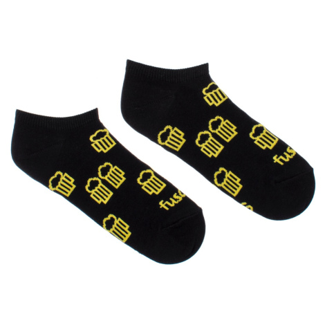 Členkové ponožky Na zdravie čierne Fusakle